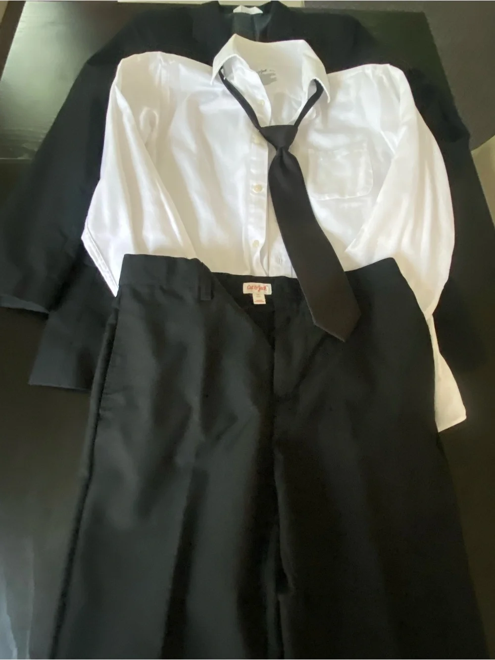 Cat & Jack Black Boys Suit